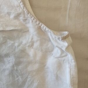 Linen white shirt